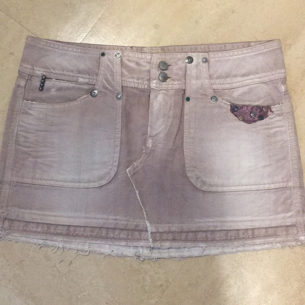 Replay purple denim skirt size 28